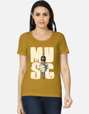 C-Labs Music Women's Classic T-Shirt Mustard Yellow Front_1_c_43_b334e640-d1e1-4d91-a532-16f28b977f10