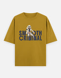 C-Labs Smooth Criminal Oversized Classic T-Shirt Mustard Yellow Front_1_c_43_b349bc81-f71e-4e7c-9b9f-053ffb106a96