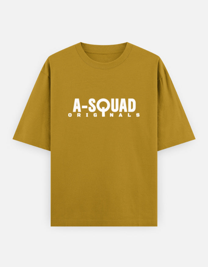 C-Labs A-Squad Oversized Classic T-Shirt Mustard Yellow Front_1_c_43_c6a22b59-da6c-4677-bcb2-77a3a9d3336a