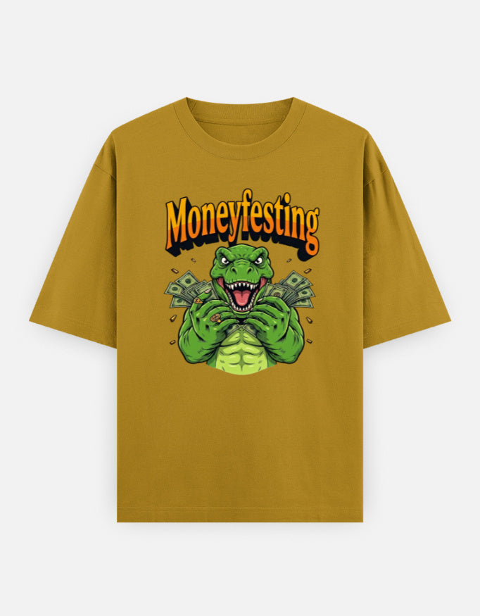 C-Labs Moneyfesting Oversized Classic T-Shirt Mustard Yellow Front_1_c_43_c8381fd2-79be-4ff0-8cb1-699ed8c5b373
