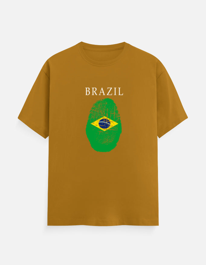 C-Labs Brazil Classic Crew T-Shirt Mustard Yellow Front_1_c_43_d85f919a-9a3a-4c2f-b77e-1cfab2f43edc