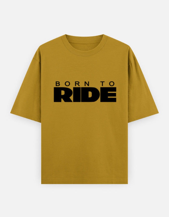 C-Labs Born To Ride Oversized Classic T-Shirt Mustard Yellow Front_1_c_43_e33c52fb-f080-44aa-9e9c-1dfcbe3621c1