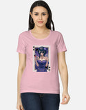 C-Labs Queen Spade Women's Classic T-Shirt Light Baby Pink Front_1_c_45_00de446f-7094-46c5-b5f2-d579743a8025