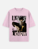 C-Labs I know I know Oversized Classic T-Shirt Light Baby Pink Front_1_c_45_20be6137-b110-45d7-924c-7201e6a66acc