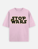 C-Labs Stop Wars Oversized Classic T-Shirt Light Baby Pink Front_1_c_45_2230e2d1-37c2-4982-a377-550e10024c23