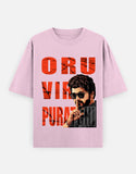 C-Labs Oru Viral Puratchi Oversized Classic T-Shirt Light Baby Pink Front_1_c_45_31253c8b-96de-4819-ba1e-cd034536ccd7