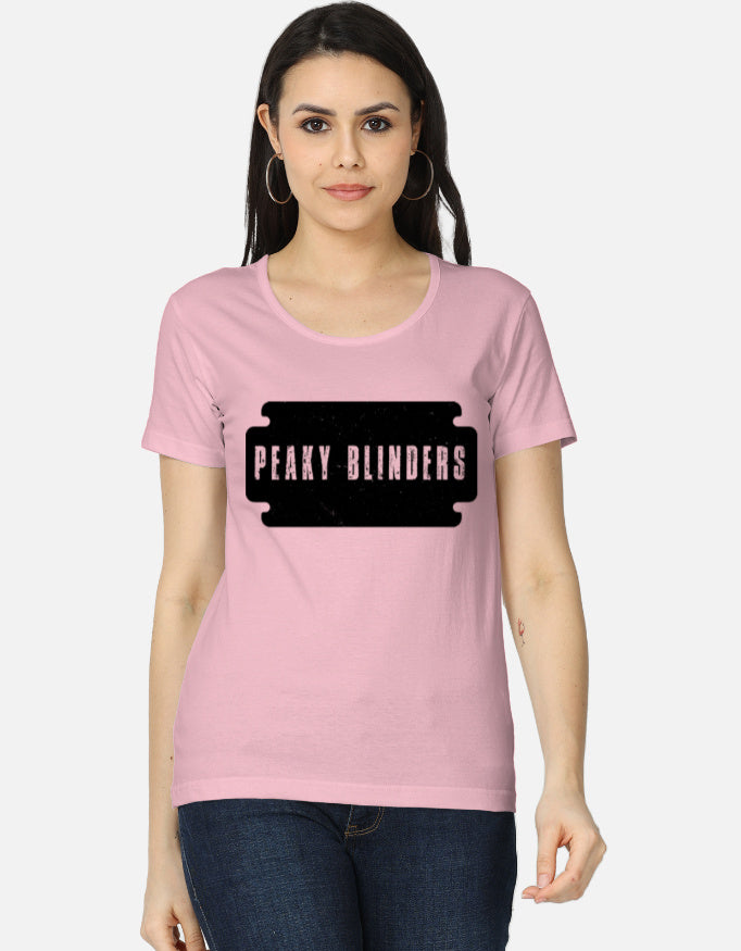 C-Labs Peaky Blinders Women's Classic T-Shirt Light Baby Pink Front_1_c_45_35170d0e-48fb-4a8f-809d-c8adec1b476e