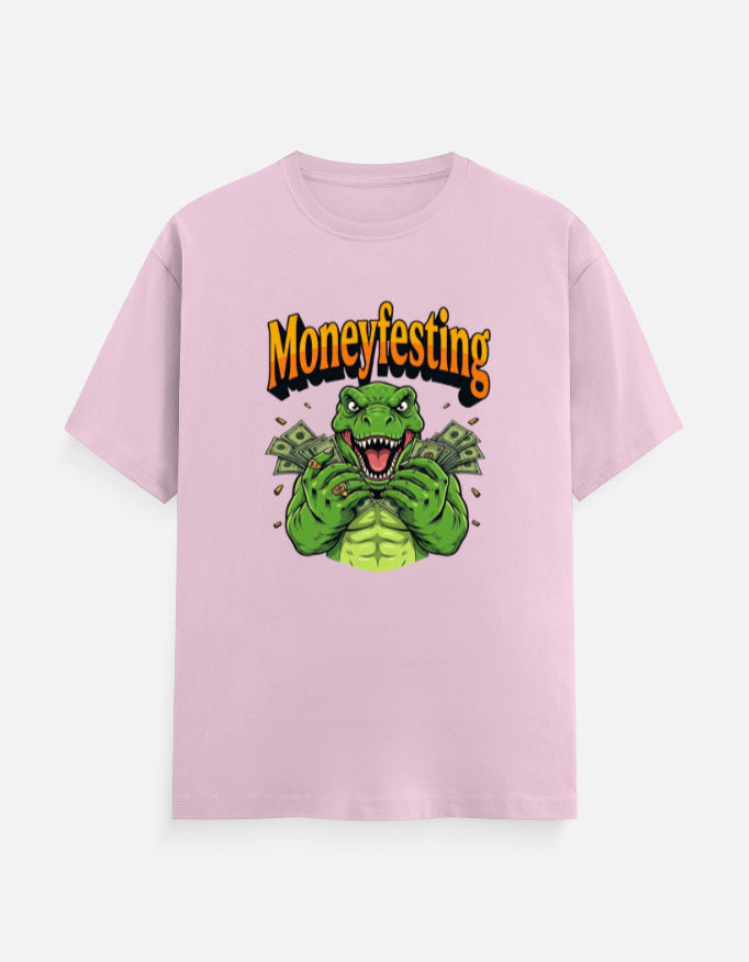 C-Labs Moneyfesting Classic Crew T-Shirt Light Baby Pink Front_1_c_45_46223458-3b9b-44df-9434-b7cfbbf357f3