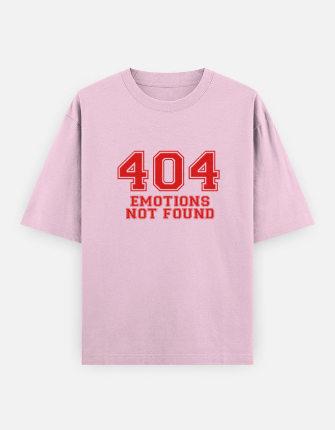 C-Labs 404 Emotions not found Oversized Classic T-Shirt Light Baby Pink Front_1_c_45_49febabd-cb56-4dae-a3b1-7c839e43a83d