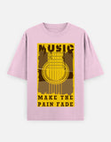 C-Labs Music Makes the Pain Fade Oversized Classic T-Shirt Light Baby Pink Front_1_c_45_50359ff3-c04a-4b82-8de7-e1c1cc7b867b