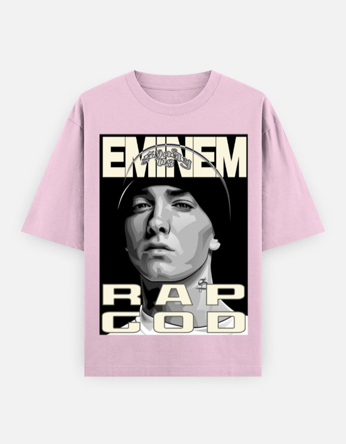 C-Labs Rap God Oversized Classic T-Shirt Light Baby Pink Front_1_c_45_58a8747e-ce2f-4ccd-bf8b-9f65bdf1ce49