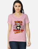 C-Labs Pattaya Wake Up Women's Classic T-Shirt Light Baby Pink Front_1_c_45_5ab33578-a377-4770-b738-3981ad770948