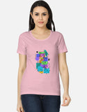 C-Labs Colorful Girl Women's Classic T-Shirt Light Baby Pink Front_1_c_45_7b5de500-329e-46d6-a6e5-4b2570e8a298