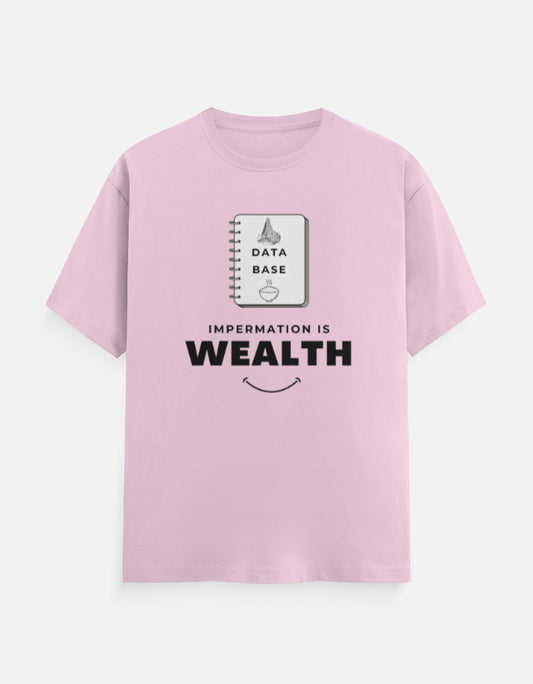 C-Labs Impermation Is Wealth Classic Crew T-Shirt Light Baby Pink Front_1_c_45_7fc828aa-7786-4f1f-844e-9894dcd7d178