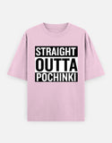 C-Labs Straight Outta Pochinki Oversized Classic T-Shirt Light Baby Pink Front_1_c_45_91499255-d572-4569-8878-e19e10f36209