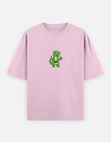 C-Labs Photographer Dinosaur Oversized Classic T-Shirt Light Baby Pink Front_1_c_45_922cbe23-11f0-4a32-bc53-d50292ef2254