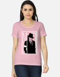 C-Labs Michael Jackson Women's Classic T-Shirt Light Baby Pink Front_1_c_45_9a859002-3921-435a-8ae0-c245719a19db