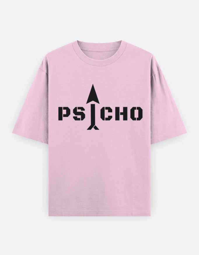 C-Labs PSYCHO Oversized Classic T-Shirt Light Baby Pink Front_1_c_45_a8725dc2-9cd6-4eb1-9b19-65322ca9d92e