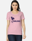 C-Labs Thailand Land of Smiles Women's Classic T-Shirt Light Baby Pink Front_1_c_45_ac402c1f-c6ad-4d4c-8cba-cf2308115f6e