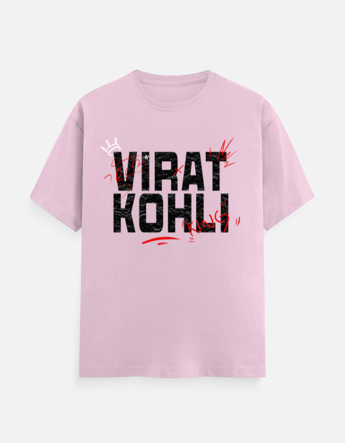 C-Labs King Virat Kohli Classic Crew T-Shirt Light Baby Pink Front_1_c_45_aca001a8-fe6d-4c47-8f44-ecf90b8ec17a