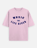 C-Labs Music The Life Giver Oversized Classic T-Shirt Light Baby Pink Front_1_c_45_acfb5dcc-21cb-474d-b2ba-8f0be31b0ac7