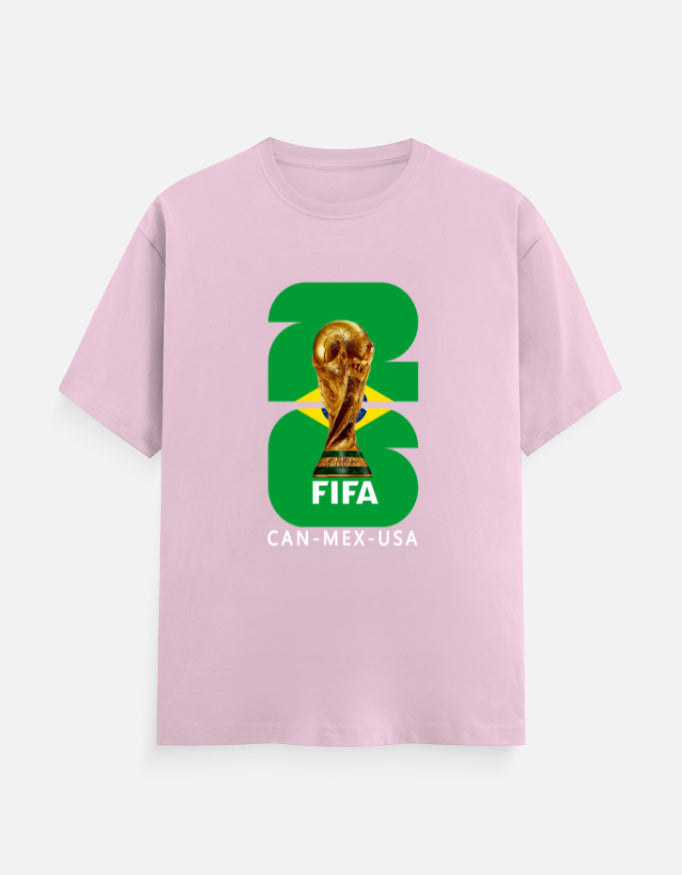C-Labs Brazil 26 Classic Crew T-Shirt Light Baby Pink Front_1_c_45_b0af2a26-df46-45a0-88df-6f196840c5fc