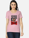 C-Labs Member of Cockroach Janatha Party Women's Classic T-Shirt Light Baby Pink Front_1_c_45_bd0a2f61-f708-4713-bac8-ea788436cc01