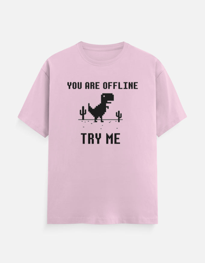 C-Labs If You Are in Offline, Try Me Classic Crew T-Shirt Light Baby Pink Front_1_c_45_bfbbbc05-4a4b-4116-b4a1-455871c90e19