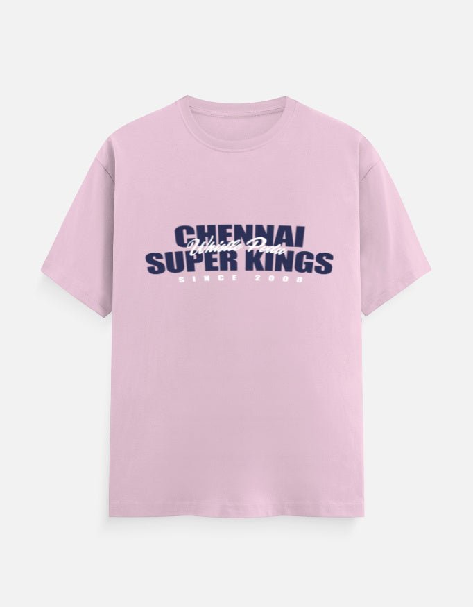C-Labs Chennai Super Kings Whistle Podu Classic Crew T-Shirt Light Baby Pink Front_1_c_45_c92edb86-dd9e-4728-bd29-424614cad2c5