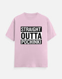 C-Labs Straight Outta Pochinki Classic Crew T-Shirt Light Baby Pink Front_1_c_45_d4bdb8e3-5608-4618-872b-be1db90a4a4c