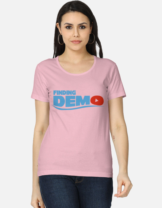 C-Labs Finding Demo Women's Classic T-Shirt Light Baby Pink Front_1_c_45_dac03454-6578-4566-b43d-39ede6d6da6f