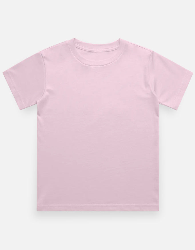 C-Labs C-Standard: Boy's T-Shirt (Light) Boy Classic Crew T-Shirt Light Baby Pink Front_1_c_45_de29aacd-1ee7-4ebe-84bf-f4c6c8f7d490