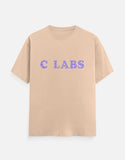 C-Labs C-LABS Bubbles Classic Crew T-Shirt Peach Front_1_c_48_02c4a25b-e9b6-41be-8ea8-e3c13cf59c36