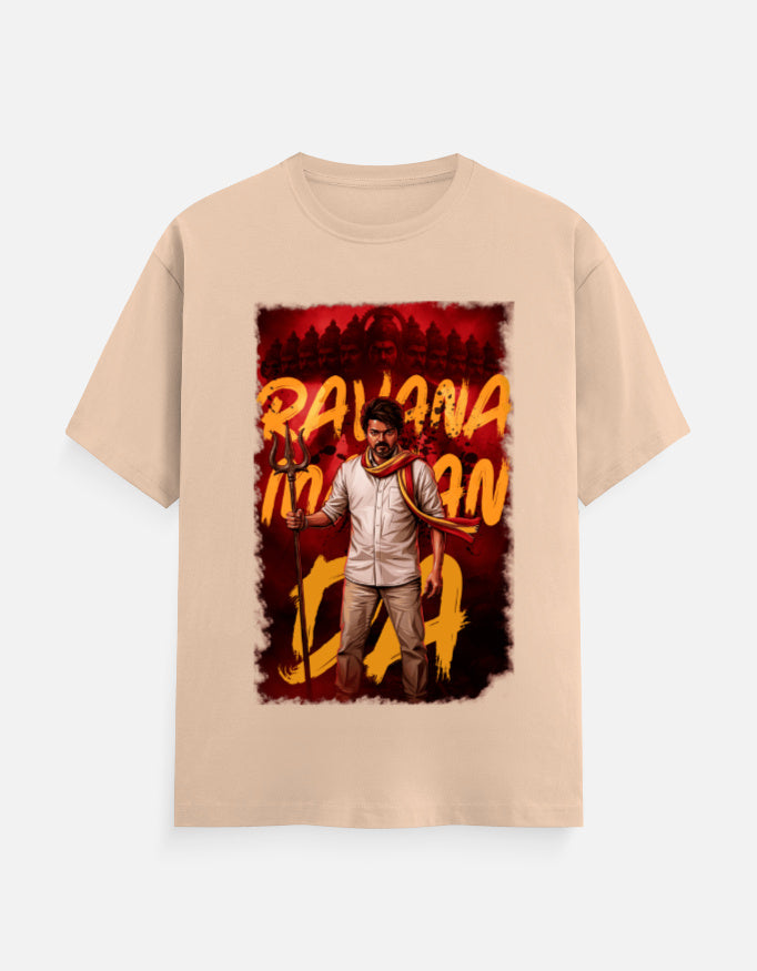 C-Labs Ravana Mavan Da Classic Crew T-Shirt Peach Front_1_c_48_0955fbb2-d5e6-496d-bba6-d877e62d600c