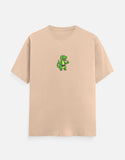 C-Labs Photographer Dinosaur Classic Crew T-Shirt Peach Front_1_c_48_2060b963-81ec-47c2-9f3a-f20401e14429
