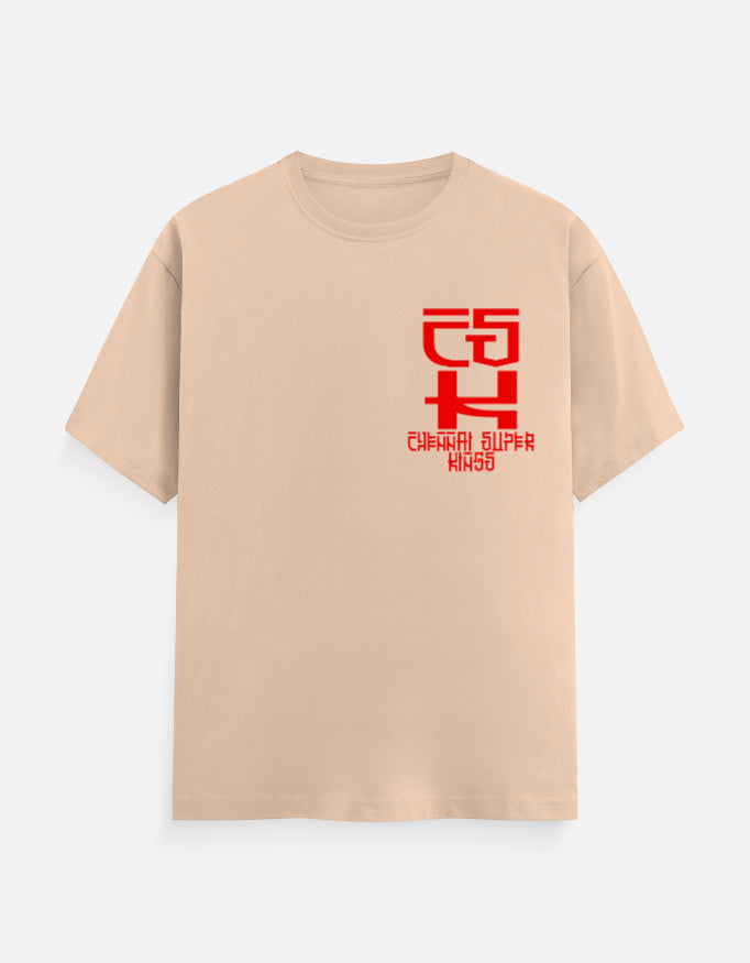 C-Labs CSK Classic Crew T-Shirt Peach Front_1_c_48_46aa68f5-ecac-48e0-b282-502c48380179