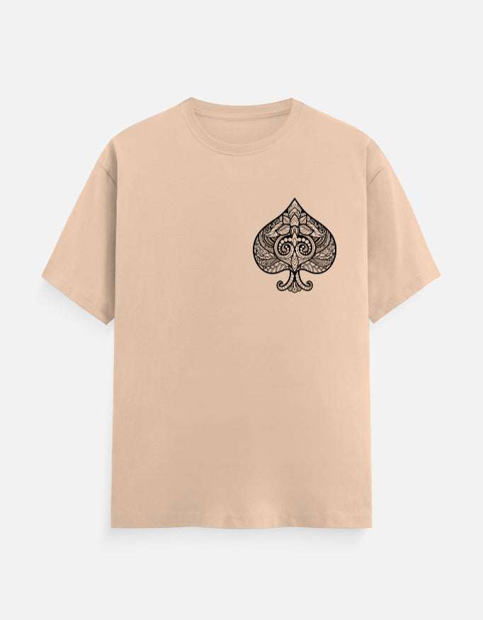 C-Labs The Spade Classic Crew T-Shirt Peach Front_1_c_48_4e1925e5-6112-4287-a19c-900e92fa9df4