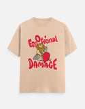 C-Labs Emotional Damage Classic Crew T-Shirt Peach Front_1_c_48_7b95feed-d045-4ed1-9841-8eefb4f1eb56
