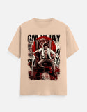 C-Labs CM VIJAY Classic Crew T-Shirt Peach Front_1_c_48_8258537b-70f9-4a0f-a09f-c61b789ad1eb