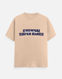 C-Labs Chennai Super Kings Whistle Podu Classic Crew T-Shirt Peach Front_1_c_48_a300232c-50d9-4bac-b5fa-a56d308d188a