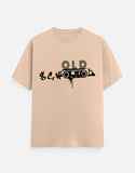 C-Labs Old School Music Classic Crew T-Shirt Peach Front_1_c_48_a32c58f1-b259-4679-ac76-c8ca5fb11561