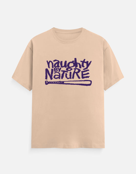 C-Labs Naughty By Nature Classic Crew T-Shirt Peach Front_1_c_48_cd112f37-c263-48d0-954b-8d8d01583831