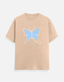 C-Labs Butterfly Classic Crew T-Shirt Peach Front_1_c_48_e133e46d-5a32-47f7-9bc8-d1354e7adc2c