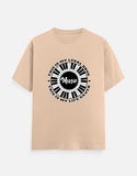 C-Labs Music Is My Drug Classic Crew T-Shirt Peach Front_1_c_48_edaf118f-b3c4-4095-9039-46050aa6385e
