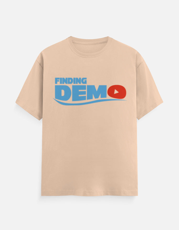 C-Labs Finding Demo Classic Crew T-Shirt Peach Front_1_c_48_fa452623-6345-4985-a451-f3e8cebf67db
