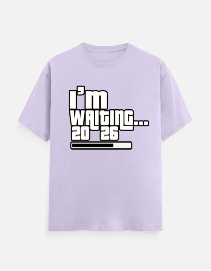 C-Labs I'm Waiting (2026) Classic Crew T-Shirt Lavender Front_1_c_49_03a56b7c-22d7-43f0-b252-c0b266452480