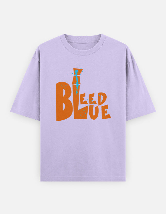 C-Labs I Bleed Blue Oversized Classic T-Shirt Lavender Front_1_c_49_11808449-c249-4327-b4f6-2848dc3e2799