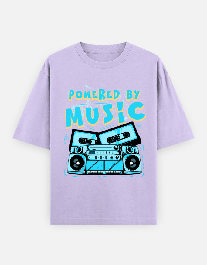 C-Labs Powered By Music Oversized Classic T-Shirt Lavender Front_1_c_49_2aea4aef-8e69-4bfe-bc51-c970a03c3b1a