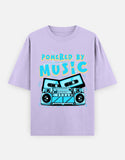 C-Labs Powered By Music Oversized Classic T-Shirt Lavender Front_1_c_49_2aea4aef-8e69-4bfe-bc51-c970a03c3b1a