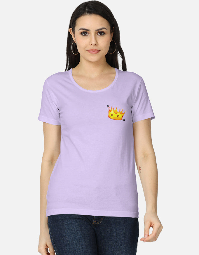 C-Labs Crown Women's Classic T-Shirt Lavender Front_1_c_49_3adbb404-785a-4016-ad59-921d6bf772e2